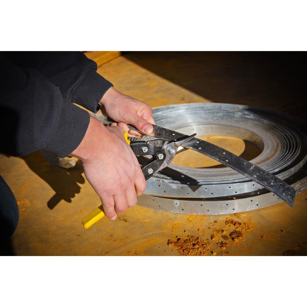 Crescent Wiss 9 3/4 Inch Compound Action Straight, Left, and Right Cut Snips, large image number 7