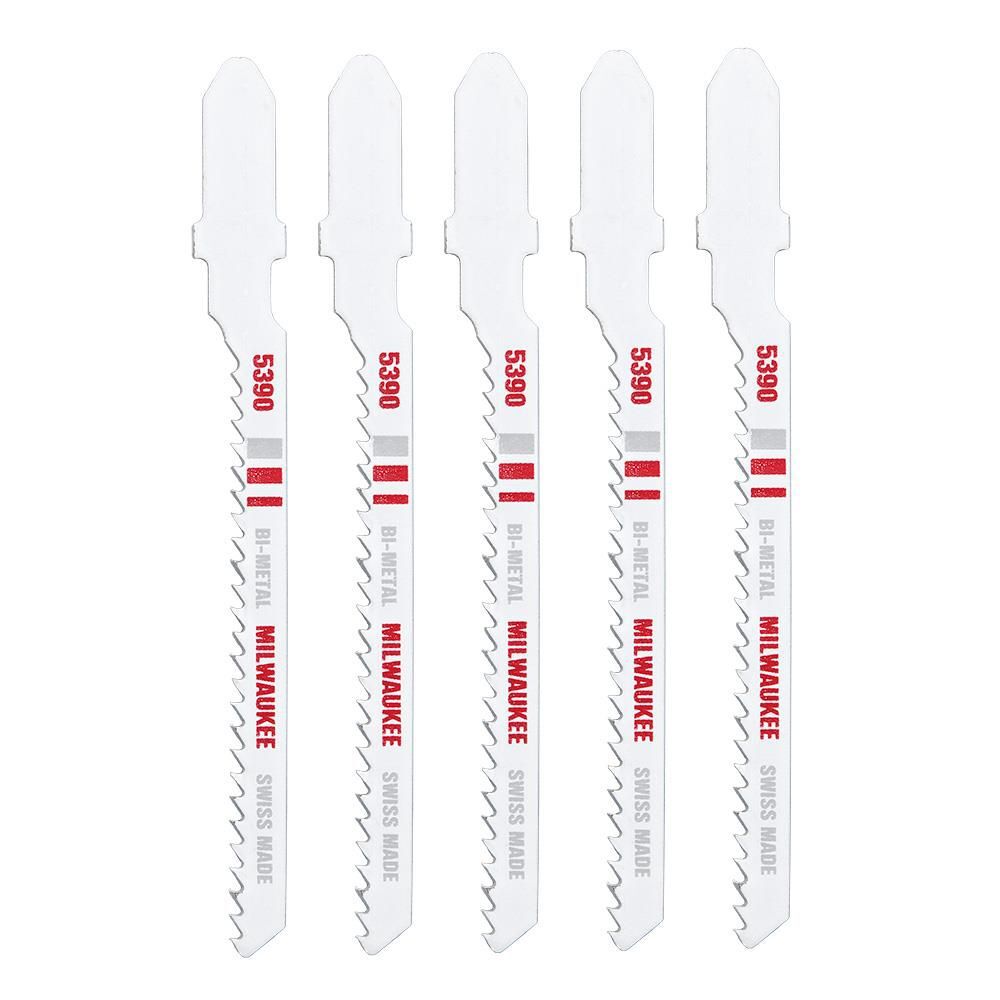 Milwaukee 3 in. 12 TPI Bi-Metal Jig Saw Blade 5PK, large image number 9