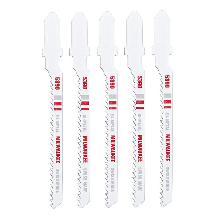 Milwaukee 3 in. 12 TPI Bi-Metal Jig Saw Blade 5PK, large image number 8