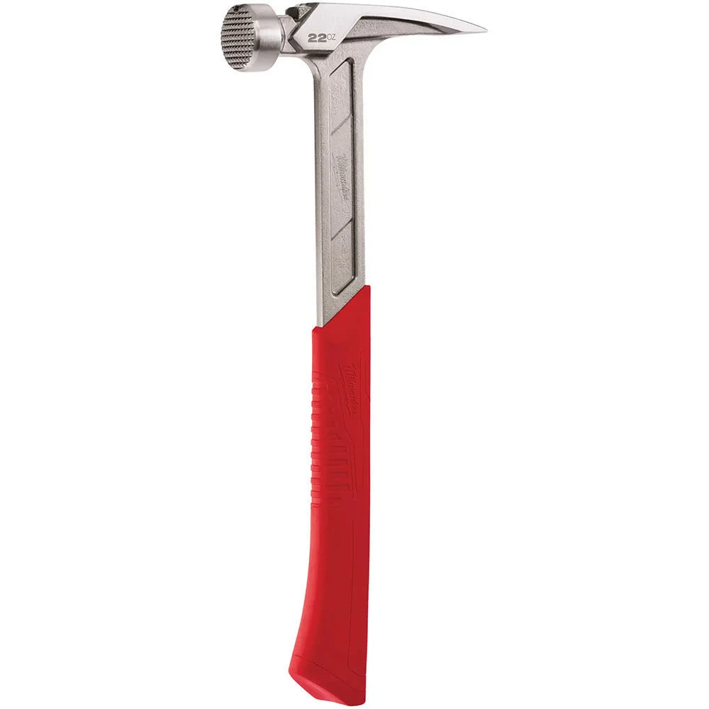 Milwaukee 22 oz Milled Face Framing Hammer, large image number 1