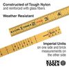 Klein Tools Fiberglass Folding Ruler with Outside Reading & Brick Scale, small image number 2