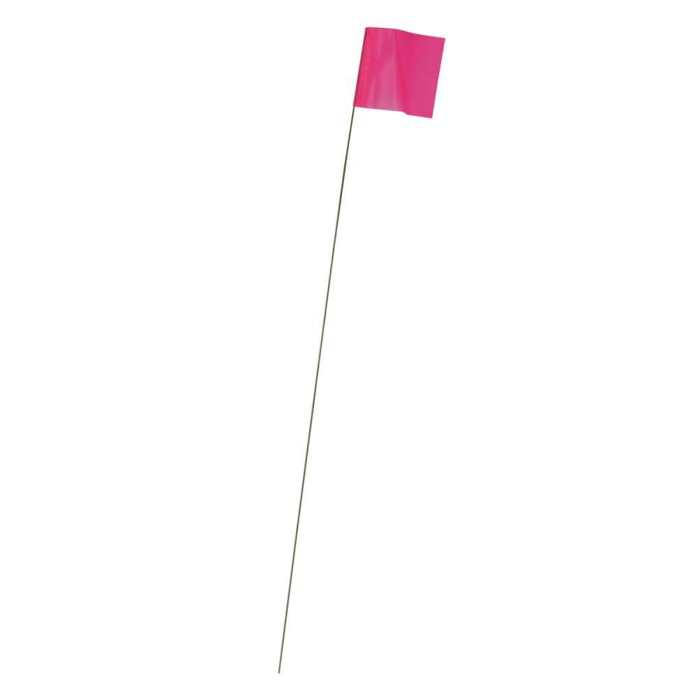 Irwin 100 piece Florescent Pink Stake Flags, large image number 1