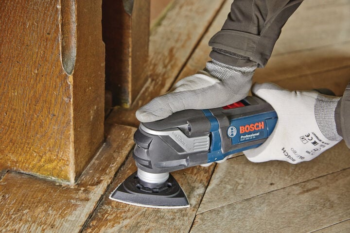 Bosch 11 pc. Starlock Oscillating Multi-Tool Delta Sanding Pad Kit, large image number 4