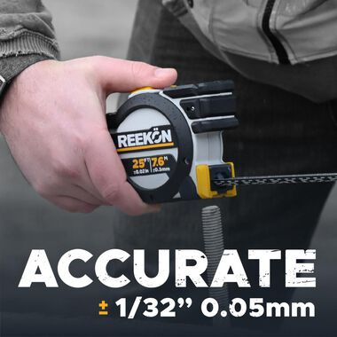 Tape Measure Cal Hawk Measuring Tape 25 feet by 1 inch SAE/MM 25