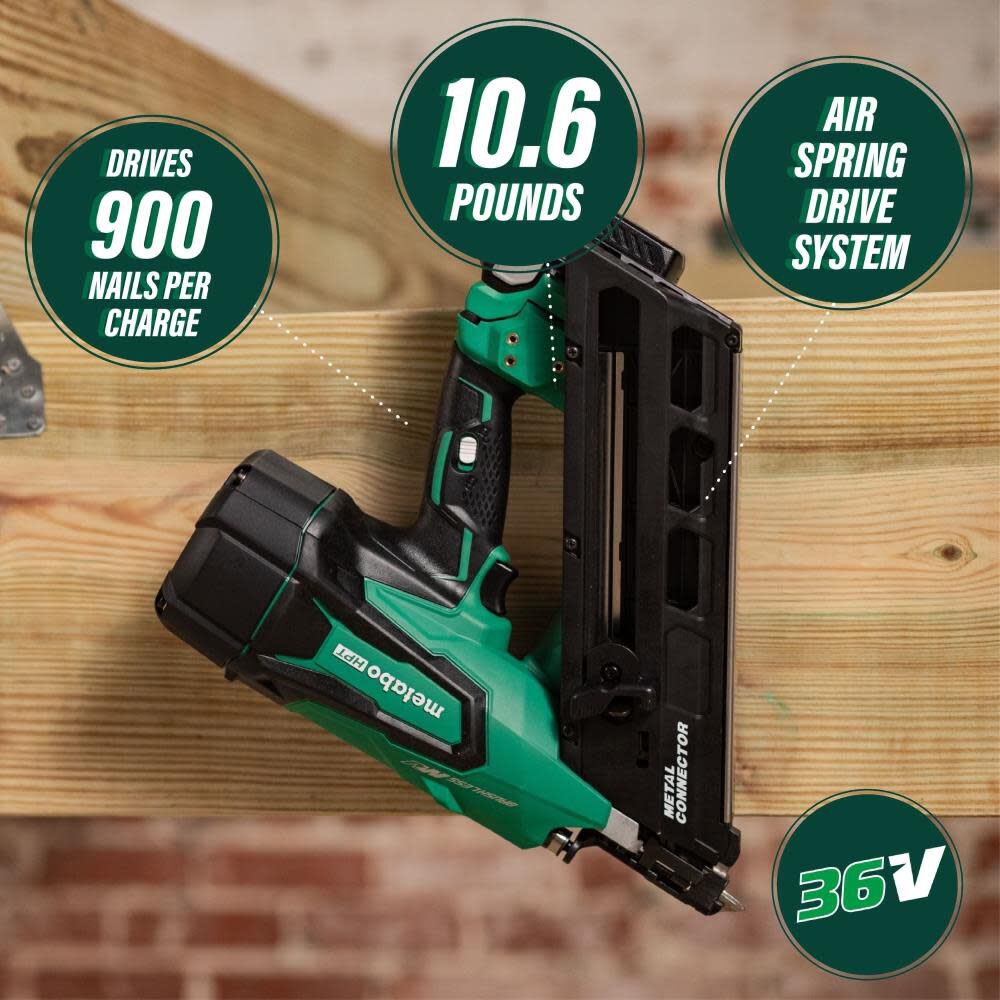 Metabo hpt cordless framing nailer kit store