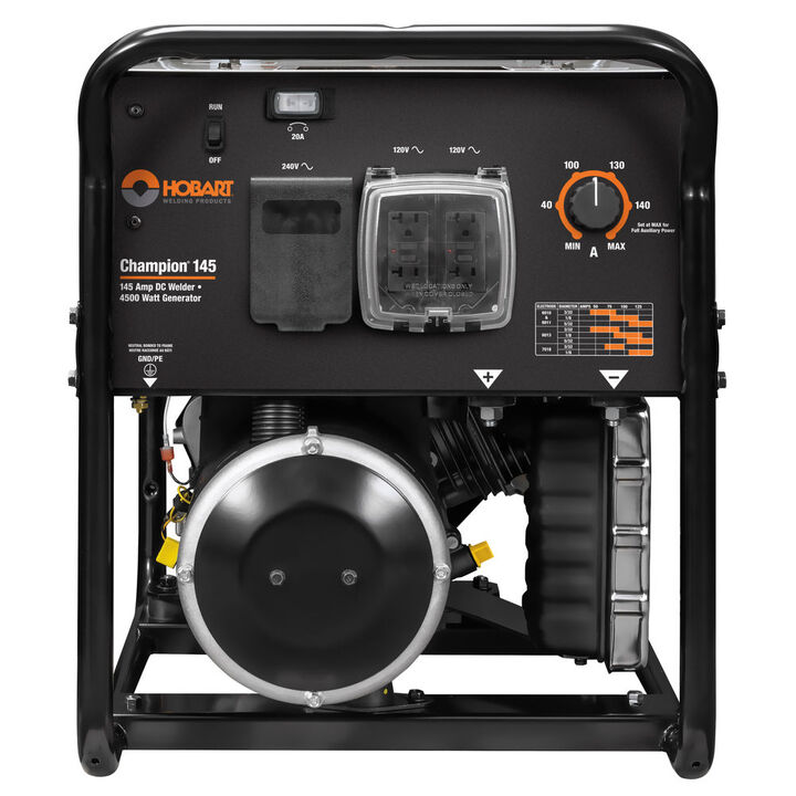 Hobart Champion 4,500 Watt Gas Powered Portable Welder/Generator, large image number 2