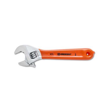 Crescent Adjustable Wrench 4 In. Chrome Finish Cushion Grip