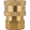 Milton 1/4 Inch Female Straight Thru Quick Coupler, small image number 4