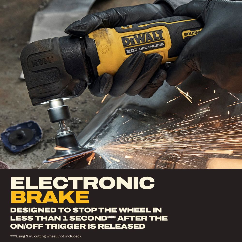 DEWALT ATOMIC 20V MAX Right Angle Die Grinder Kit, large image number 7