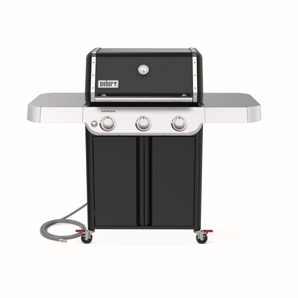 Weber 3 Burners Genesis E-315 Black Natural Gas Grill – 1500011