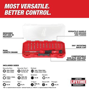 Milwaukee 39-in-1  Precision Multi-Bit Screwdriver