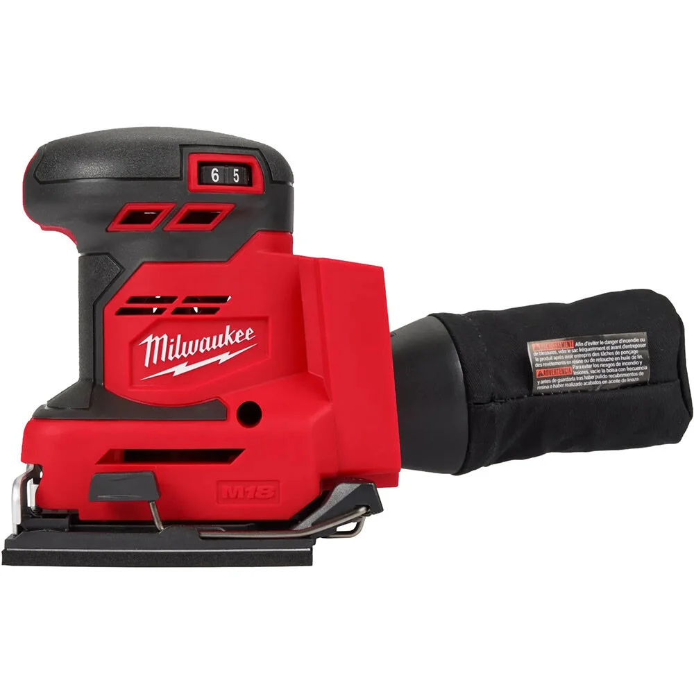 Milwaukee M18 Orbital 1/4 Sheet Sander (Bare Tool), large image number 1