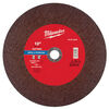 Milwaukee 12 Inch x 7/64 Inch x 1 Inch Metal Cut Off Wheel Type 1, small image number 1