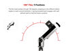 Tekton 1/4 Inch x 6 Inch Flex Head Non-QR Comfort Grip Ratchet, small image number 3