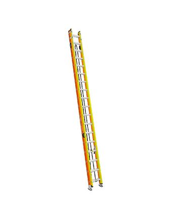 Werner Glidesafe Extension Ladder Fiberglass Tri Rung Type IA 36'