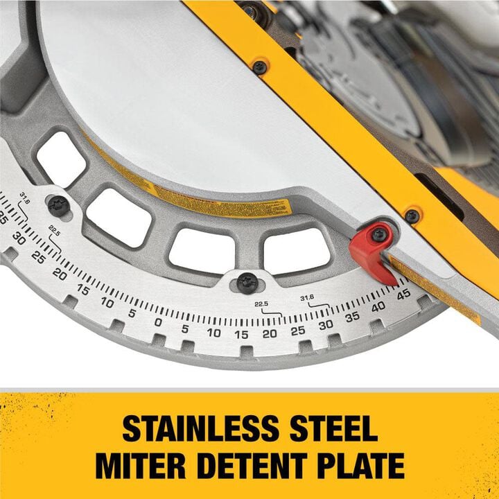DEWALT DCS361M1 7-1/4 Single Bevel Sliding Compound Miter Saw Kit, large image number 3