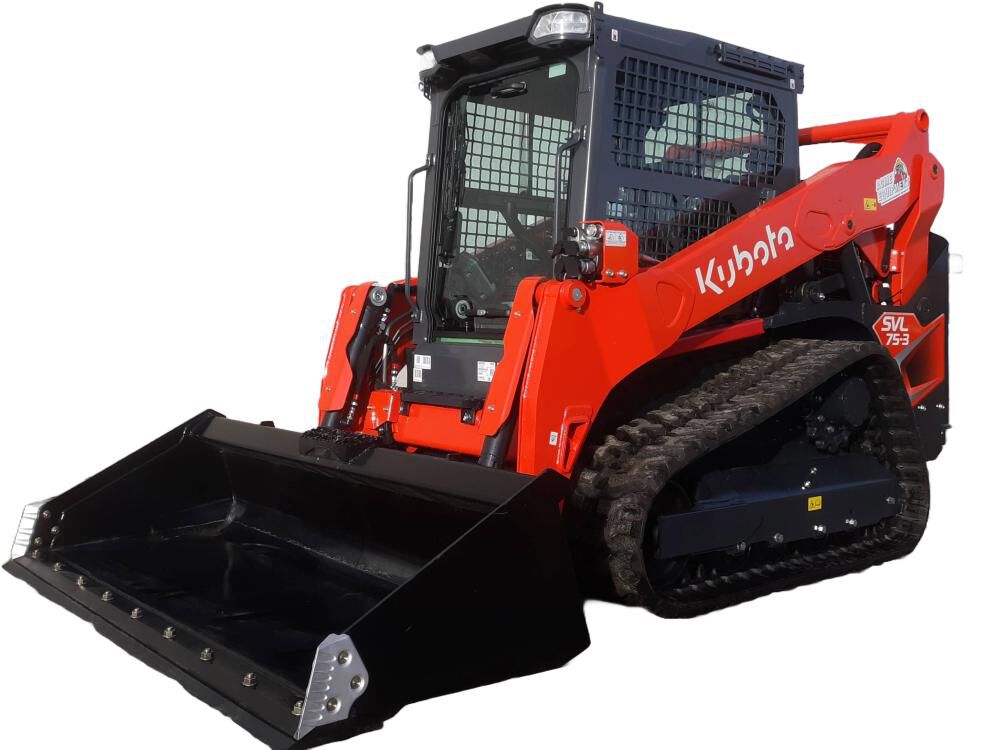 Kubota SVL75-3 74.3HP Diesel-Engine Powered Compact Skid Steer Track Loader – SVL75-3HFWVCC