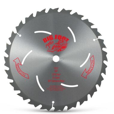 Big Foot Tools 10-1/4 Inch 24 Tooth Rip Blade