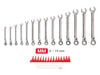 Tekton Ratcheting Combination Wrench Set, Organizers, (6-19 mm), small image number 2
