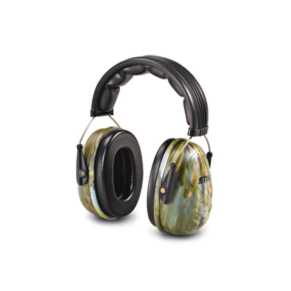 Stihl 25 dB Camouflage Leather Ear Muff, large image number 1