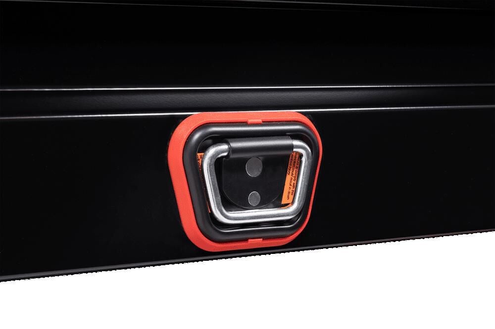 Weather Guard Saddle Truck Tool Box Steel Compact Gloss Black, large image number 8