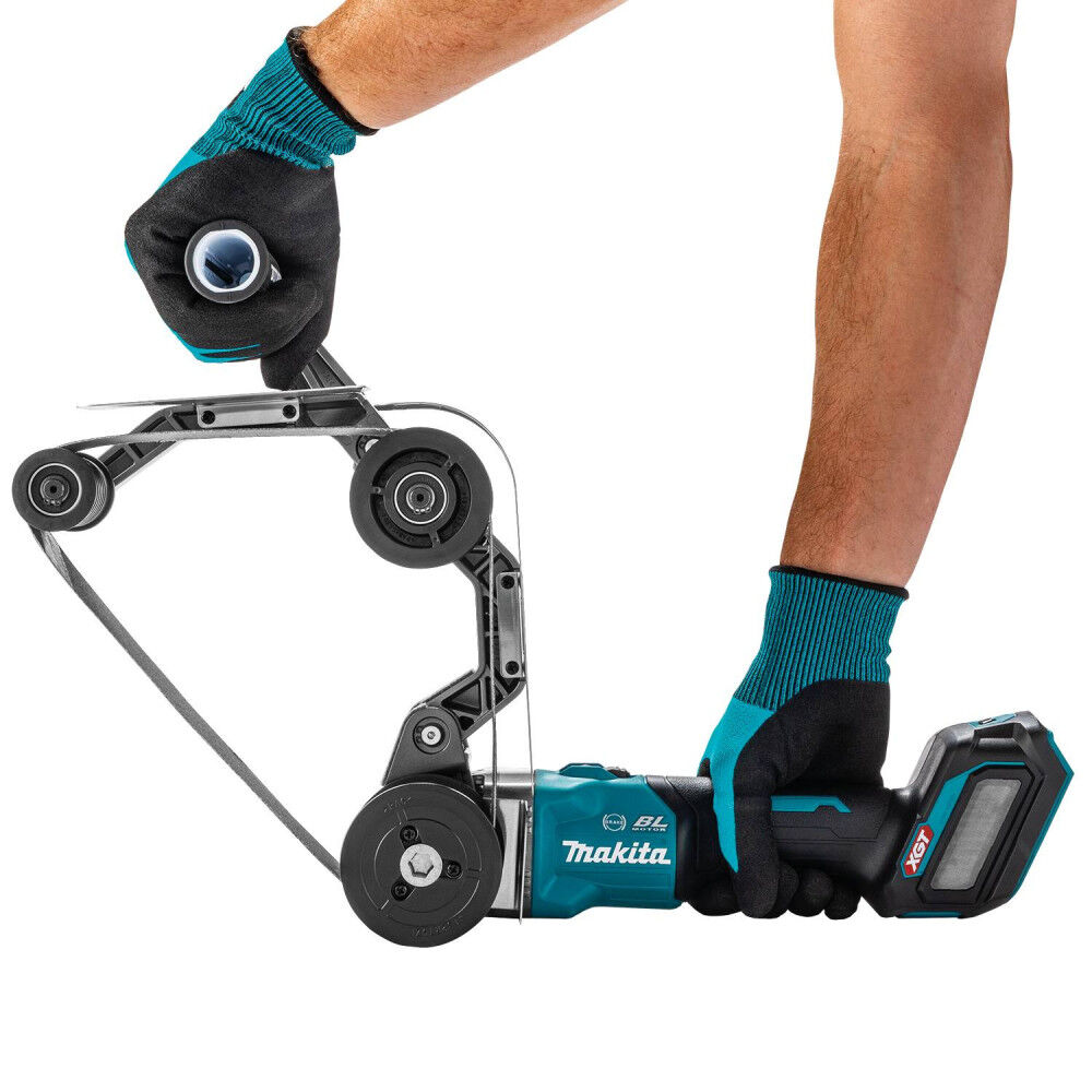 Makita 40V max XGT Brushless Cordless 1-9/16 Inch x 30 Inch Pipe Belt Sander, (Bare Tool), large image number 15