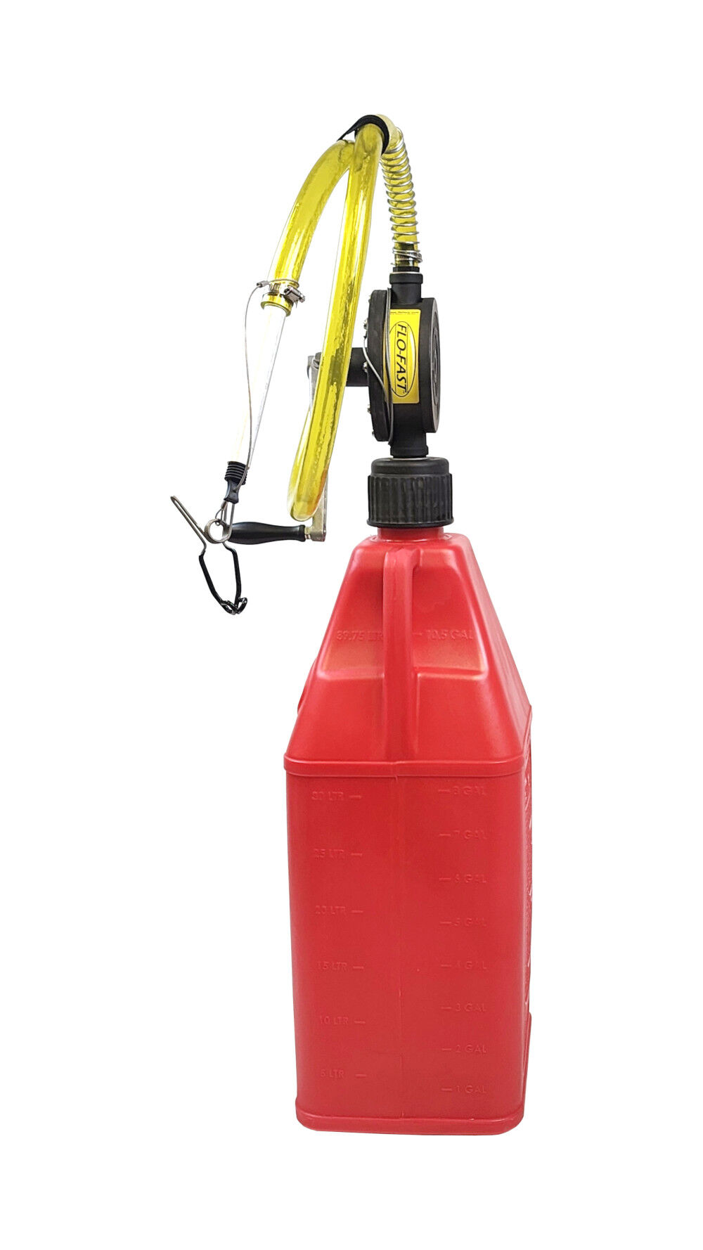 Flo-Fast 10.5 Gallon Red Gas Can System, large image number 3