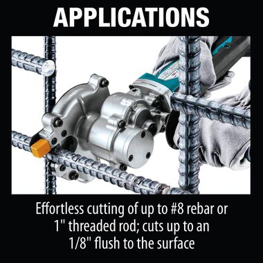 Makita 18V LXT Lithium-Ion Brushless Cordless Steel Rod Flush-Cutter (Bare Tool), large image number 8