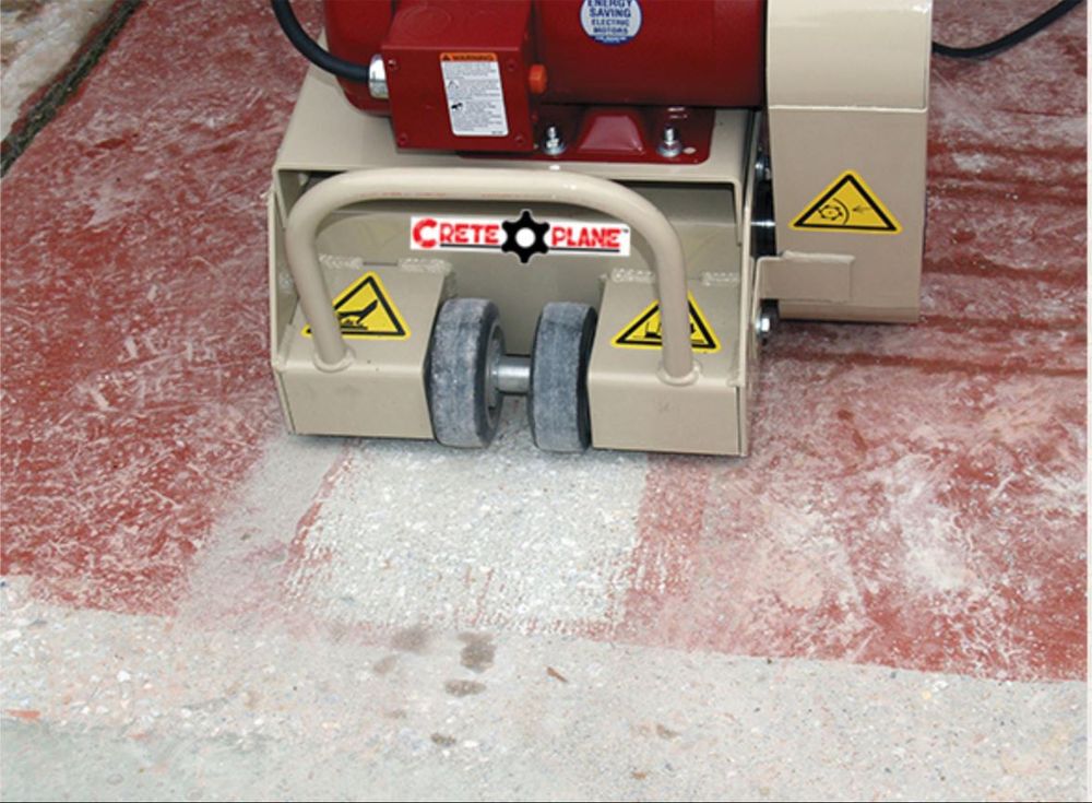 Edco CPL-8G 5.5 HP Gas 8in Walk-Behind Scari-Lite Crete-Planer, large image number 2