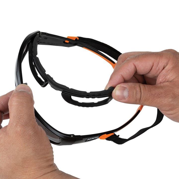 Klein Tools Pro Gasket Safety Glasses Gray, large image number 5