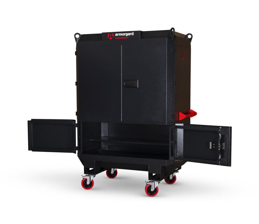 Armorgard SiteStation Mobile Site Office, 55.7 x 32.7 x 78.1in, large image number 4