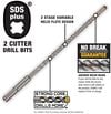 DEWALT 3/16 In. x 2 In. x 4 In. Rock Carbide SDS+ Hammer Bit, small image number 1
