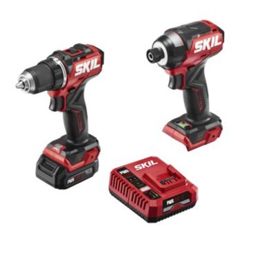 SKIL PWR CORE 12, 12V Compact Drill Driver & Impact Driver Kit