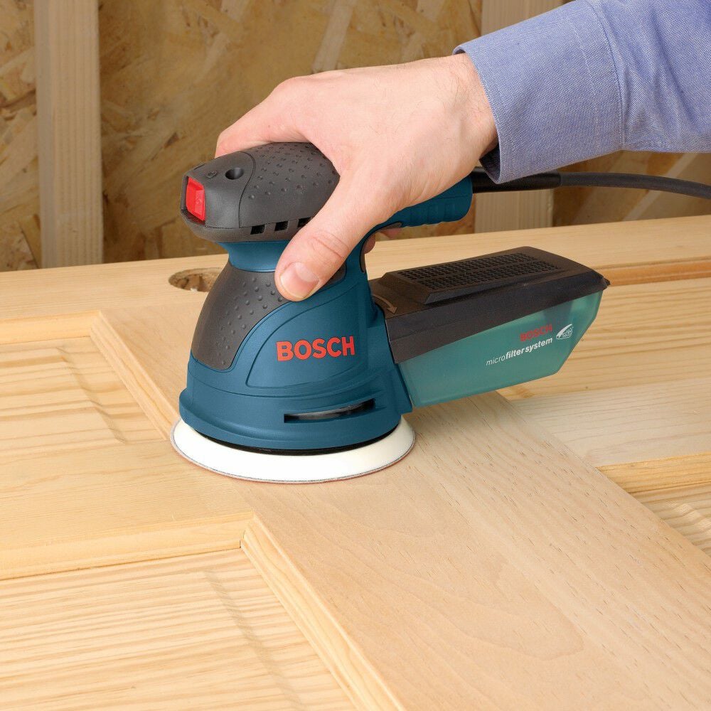 Bosch 5 Inch Single-Speed Palm Random Orbit Sander/Polisher, large image number 12