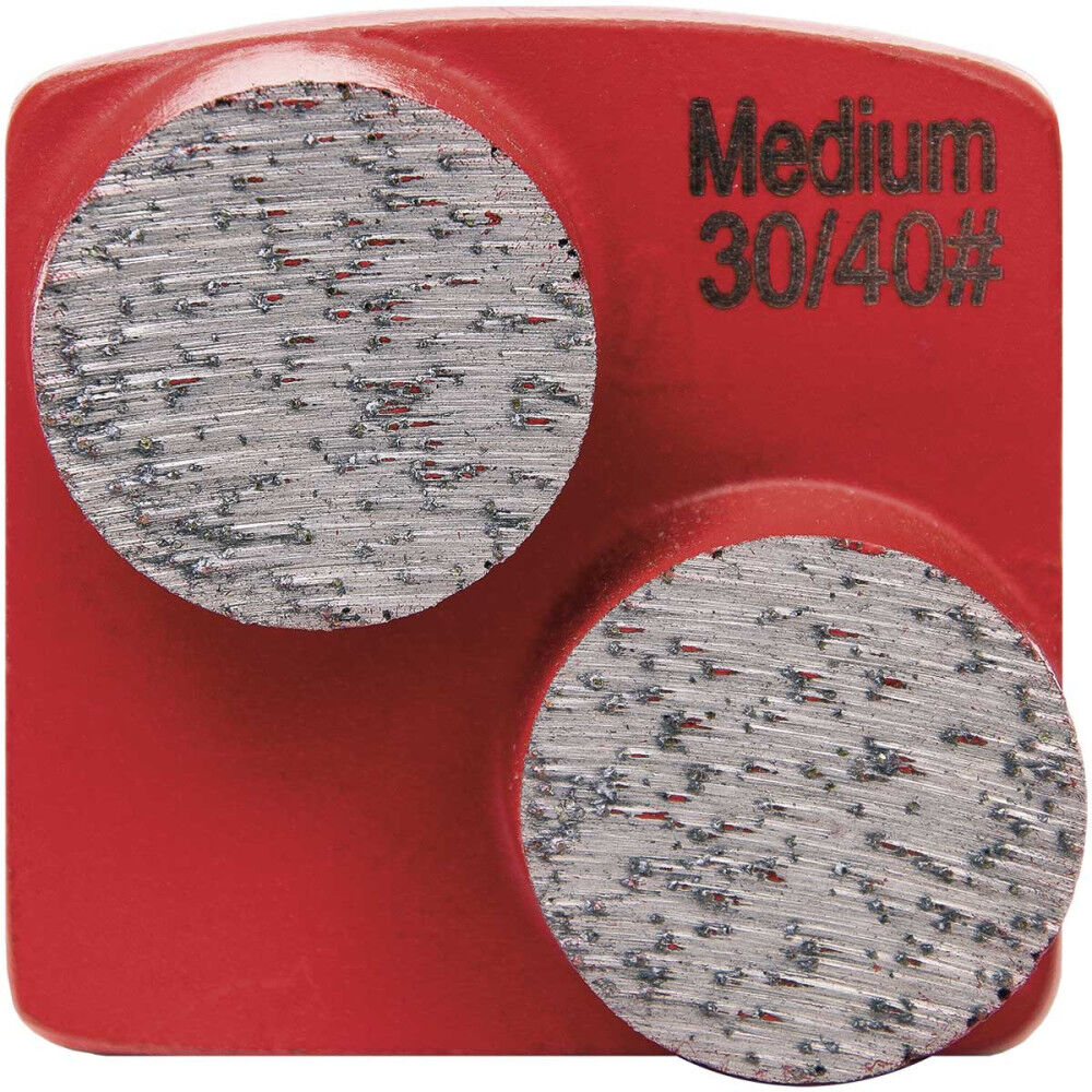 Diteq TEQ-Lok TL2R-60M Double Round 60 Grit Medium Concrete Segment, large image number 1