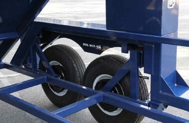 Air-Tow Trailers 12 Ft. 5 Inch Drop Deck & Dump Trailer 74 Inch Deck Width - 10000# Capacity, large image number 2