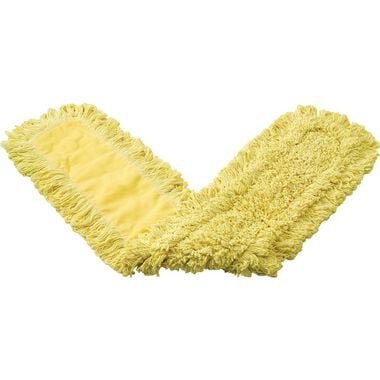 Rubbermaid Trapper 48in Yellow Looped-End Balanced Blend Dust Mop