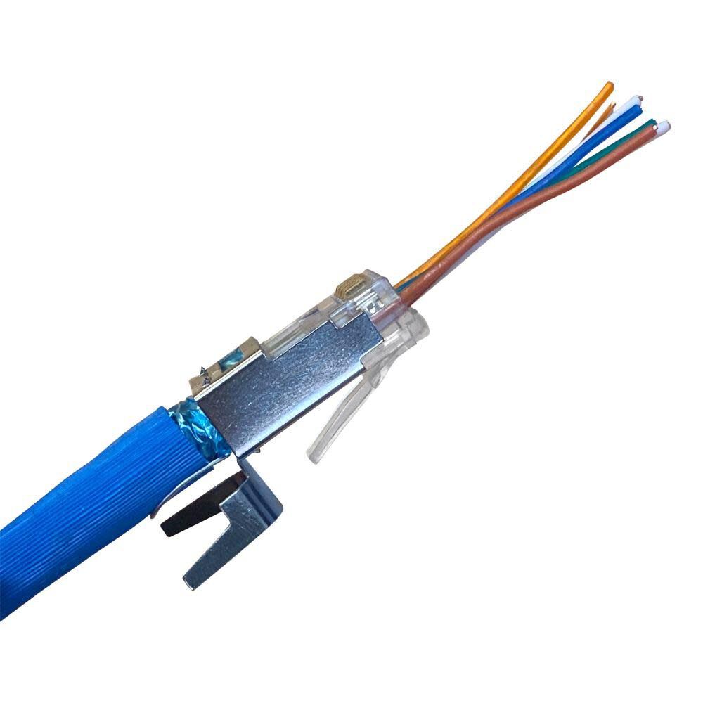 Klein Tools RJ45 CAT6A STP Pass Thru Plug 50pk, large image number 5