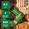 Metabo HPT 18V MultiVolt Cordless 30 Degree 3-1/2 Inch Paper Tape Framing Nailer Kit & 18 Inch Extended Magazine, small image number 3