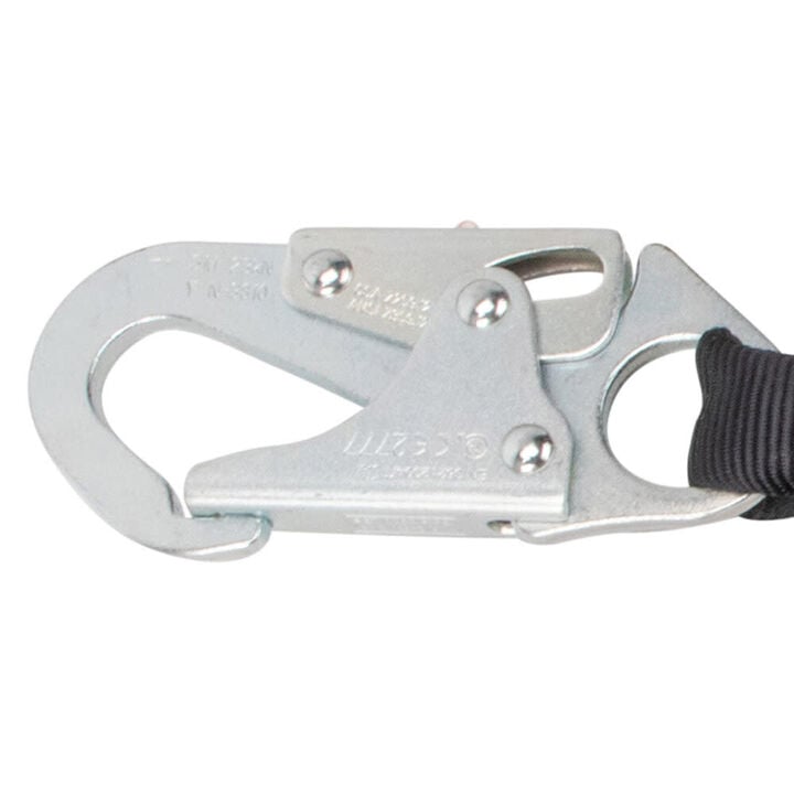 Safewaze PRO 6 Ft. Rope Energy Absorbing Lanyard: Dual Leg, Snap Hooks, large image number 1