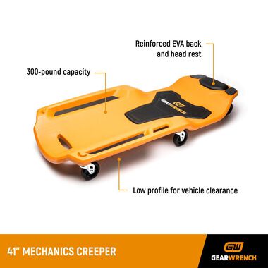 GEARWRENCH Mechanics Creeper 41in, large image number 9