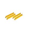 Justrite 18 in Depth Yellow Steel Shelf Dividers 4pk, small image number 1