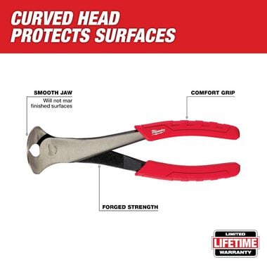 Milwaukee 7 In. Nipping Pliers, large image number 1