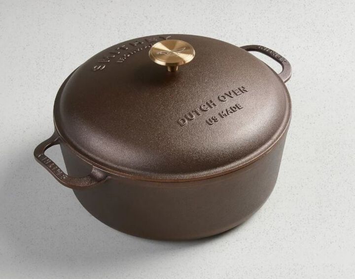 Smithey Ironware Cast Iron Dutch Oven 7.25 Quart