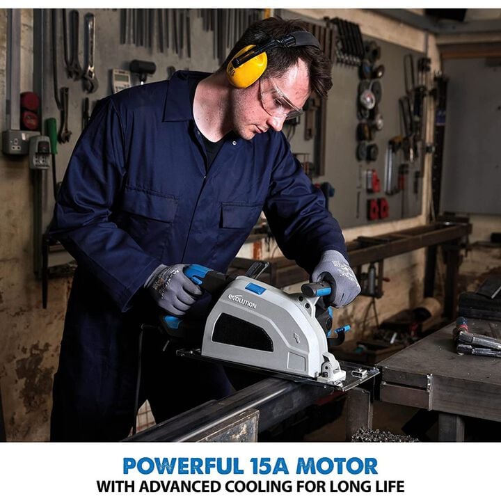Evolution Power Tools 8 1/4in Heavy Duty Metal Cutting Circular Saw, large image number 1