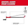 Milwaukee 3 Foot Toilet Auger, small