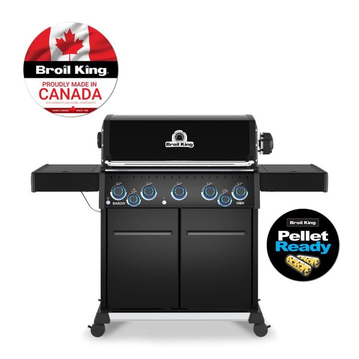 Broil King Baron 590 Pro Shadow 5-Burner Propane Gas Grill, large image number 1