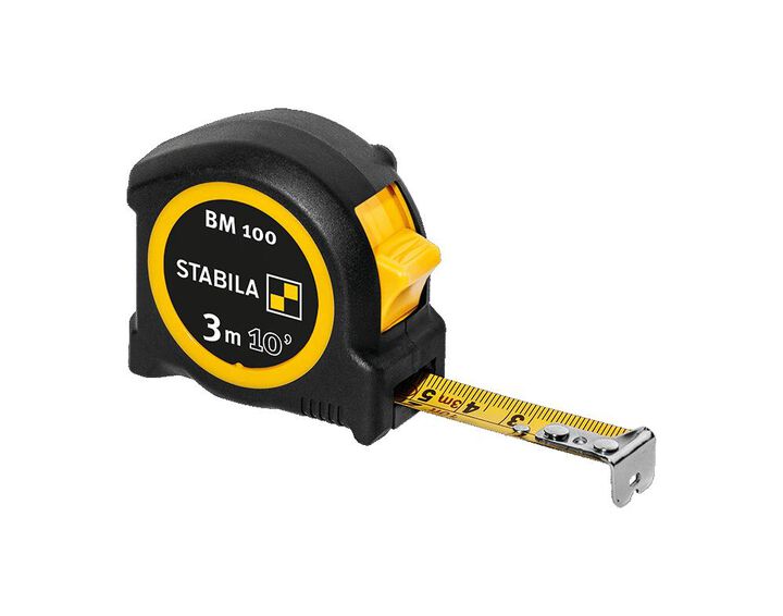Stabila Tape Measure BM 100 10 Feet CM+Inch, large image number 1