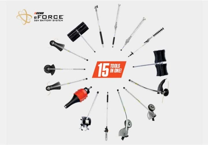 Echo X Series 56V Powerhead Li Ion Battery Powered Kit, large image number 2