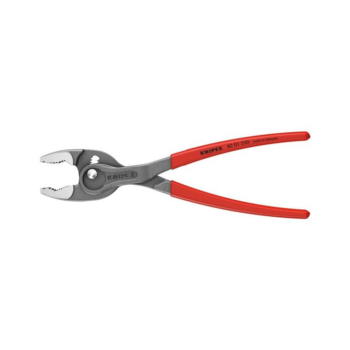 Knipex 10 Inch Steel TwinGrip Slip Joint Pliers with Dipped Handle, large image number 4